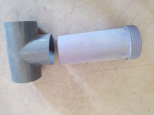 PVC立桿三通 110 160