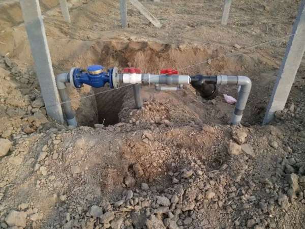 阜城滴灌棚內(nèi)首部